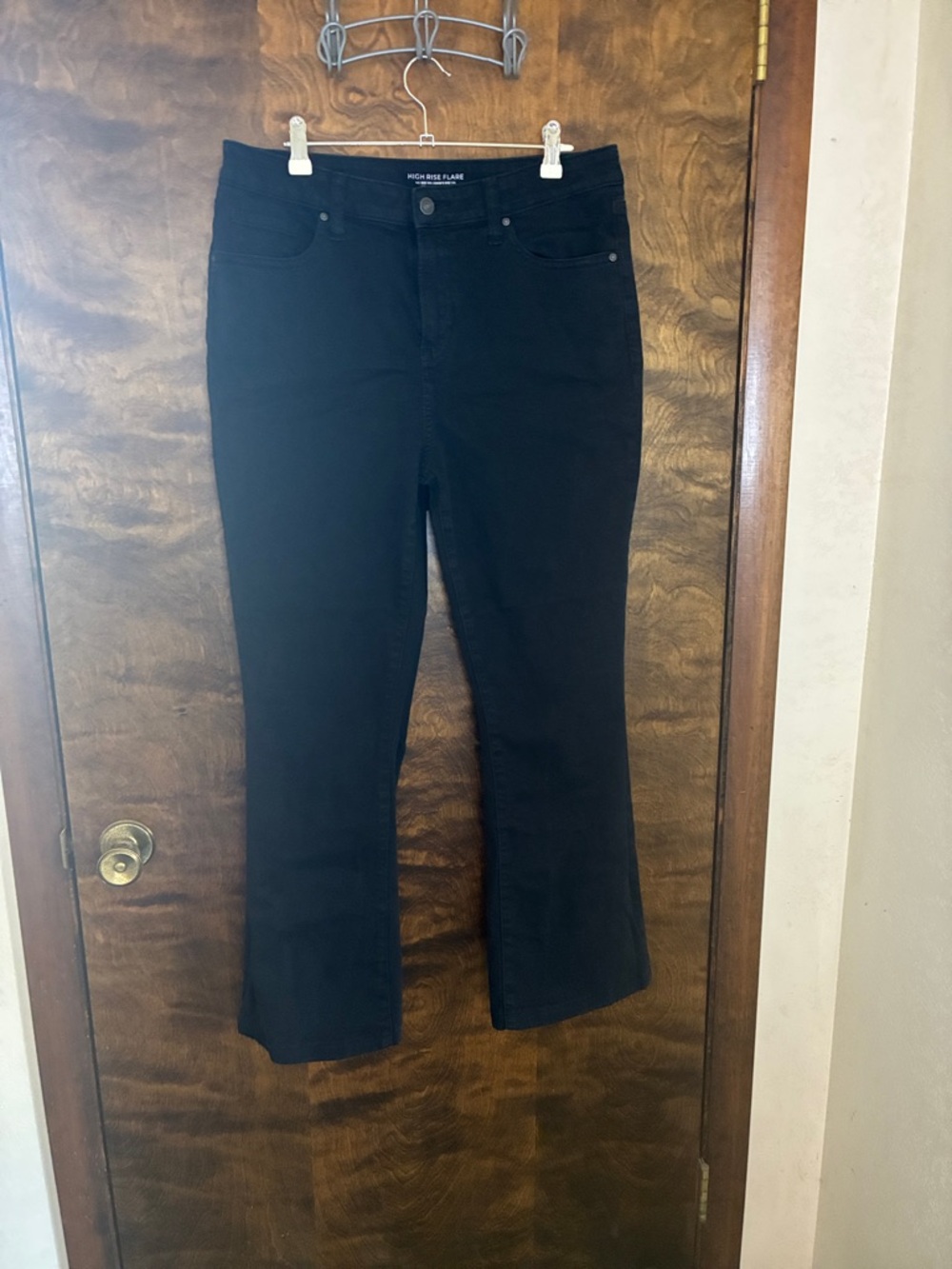 Chico's Black High-Rise Wide Leg Jeans